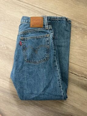Levi's Blue Denim 501 Jeans